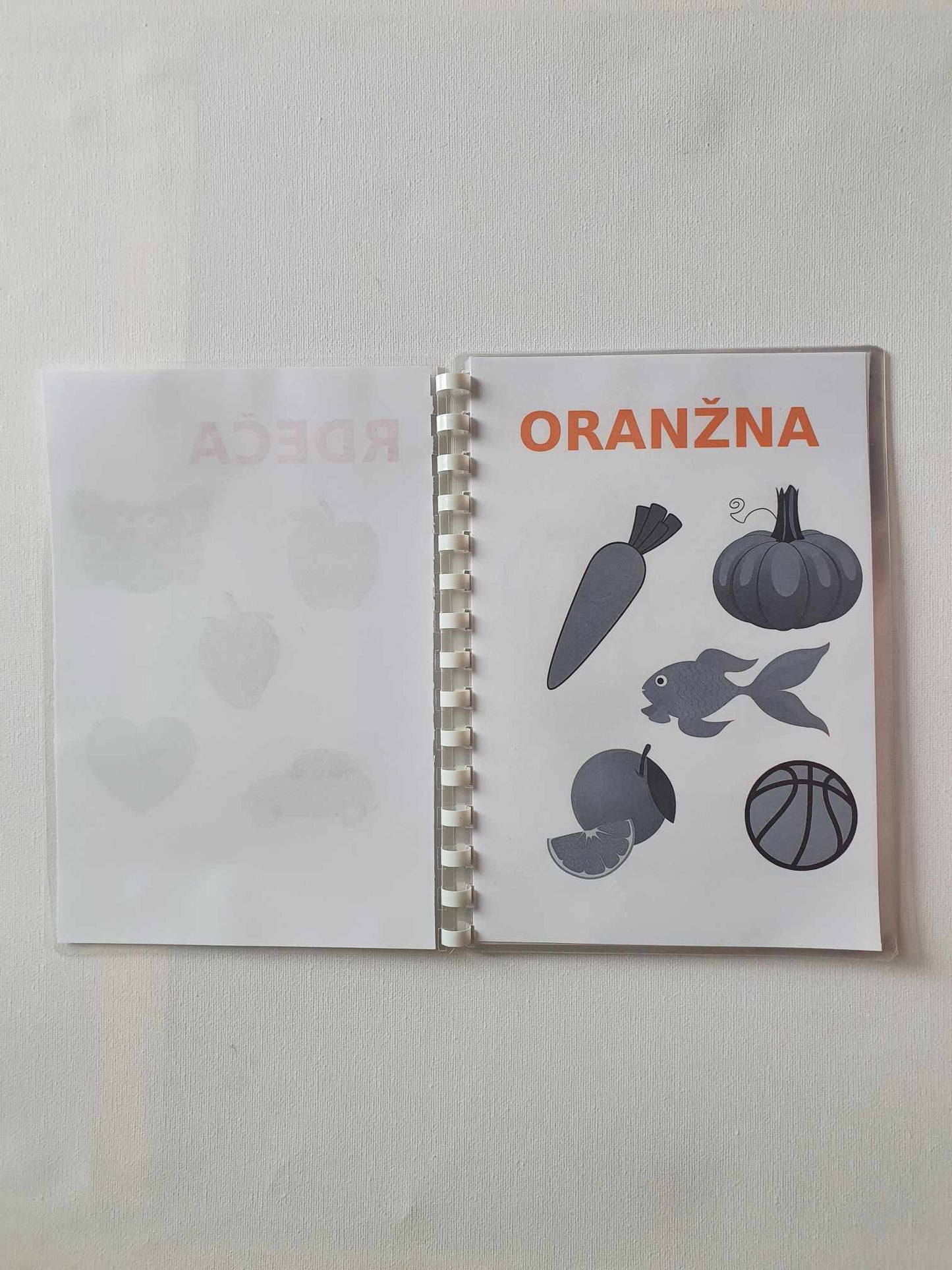 Tiha knjiga Barv ZNIŽANA